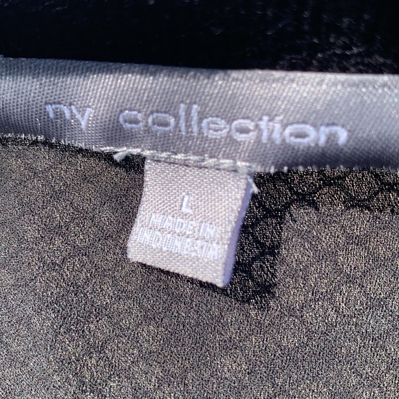 NWOT NY Collection Blouse Size Large Cut Tags Off but Never Worn - Picture 3 of 4